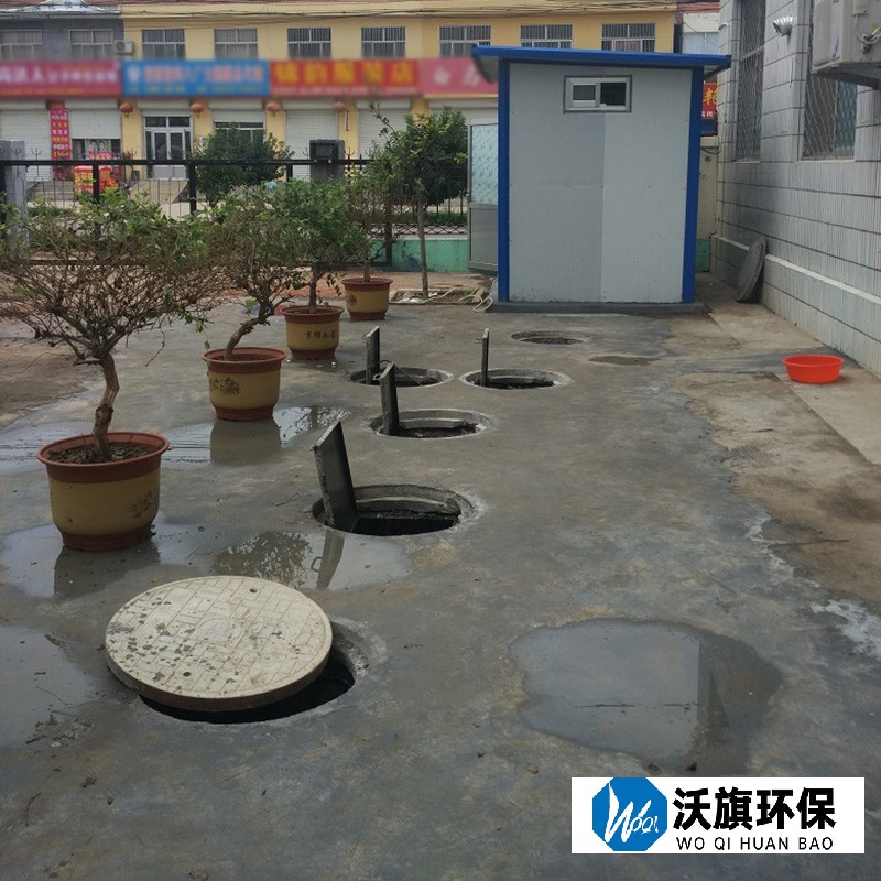 地埋式一體化醫(yī)院污水處理設(shè)備安裝完成效果
